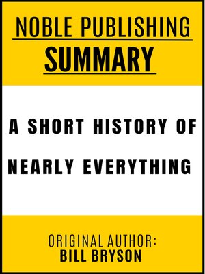 cover image of Summary of A Short History of nearly Everything